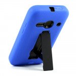 Wholesale Alcatel One Touch Evolve 2 4037T Armor Hybrid Stand Case (Blue)